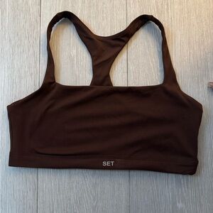 Women's Brown Sports Bra